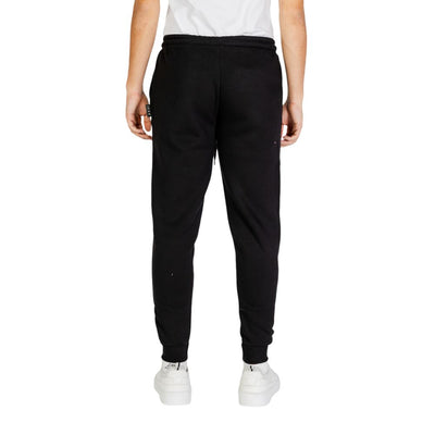 Pantalon de jogging Icon en coton noir et blanc