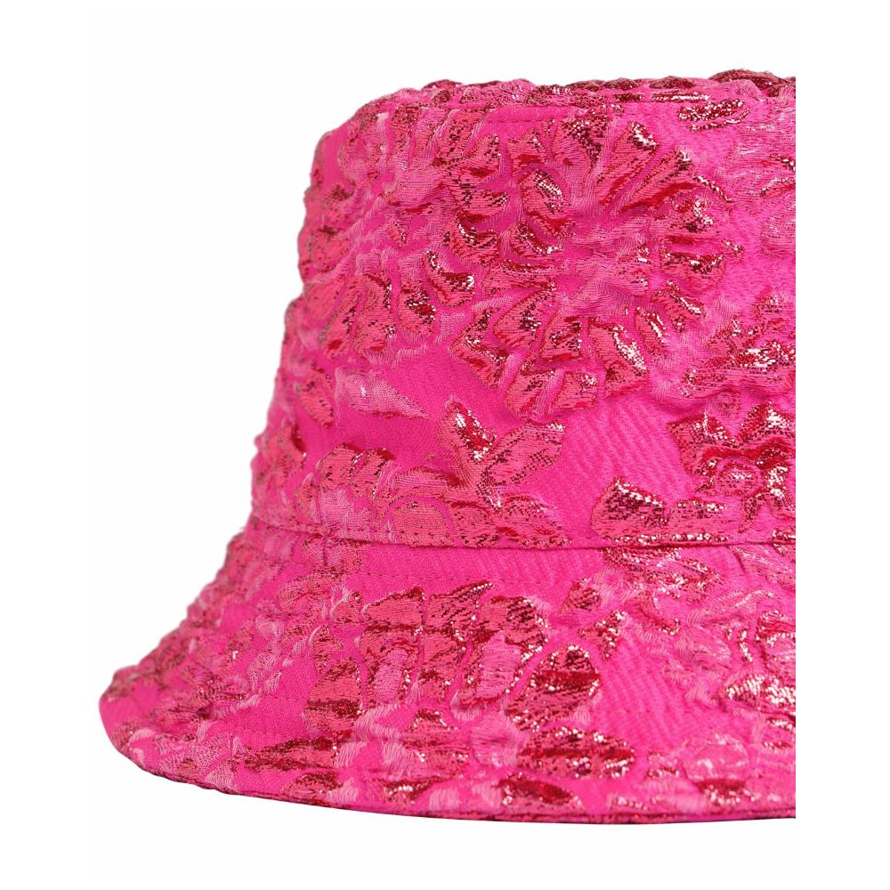 Chapeau en polyester fuchsia Valentino Garavani