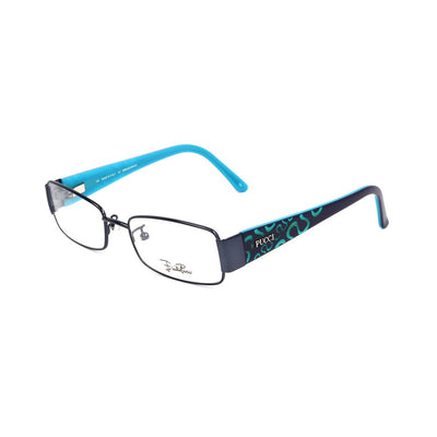 Montures en métal bleu Emilio Pucci