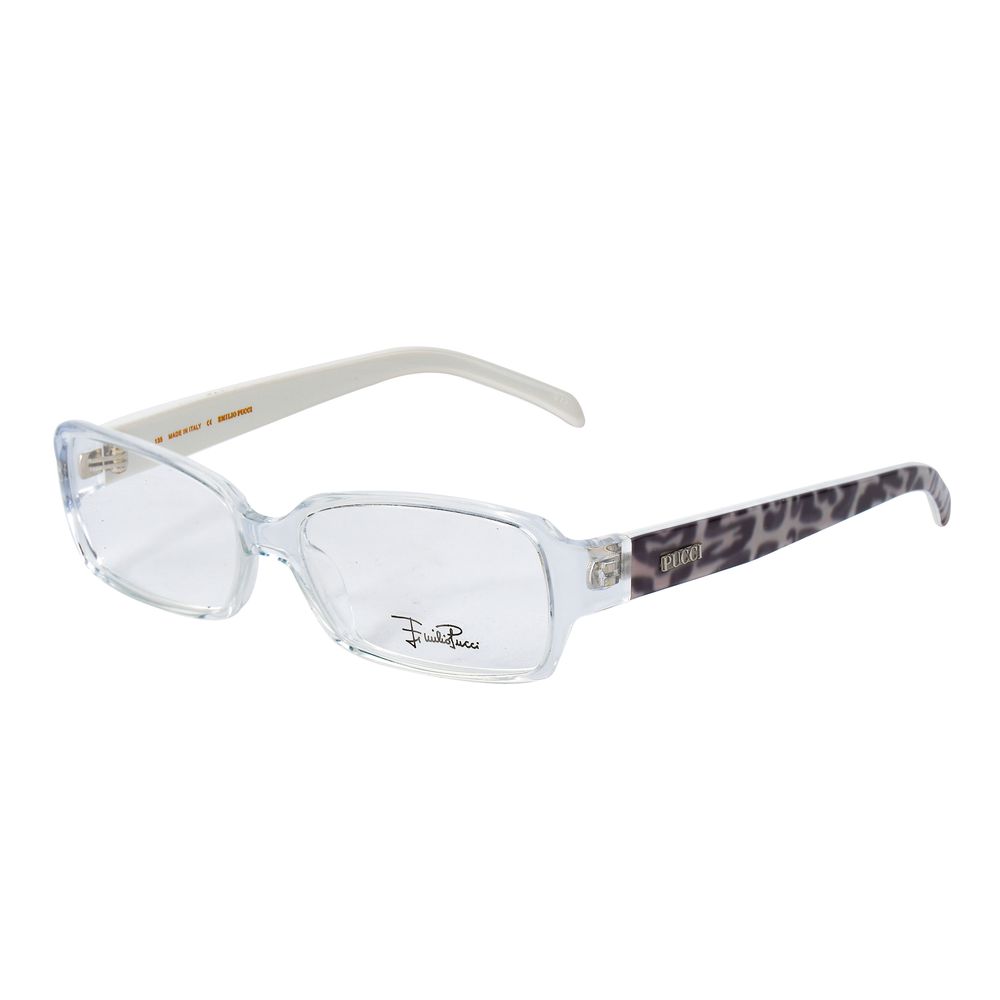 Montures en plastique transparent Emilio Pucci