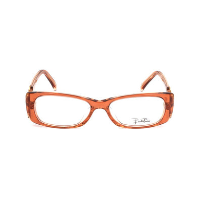 Montures en plastique orange Emilio Pucci
