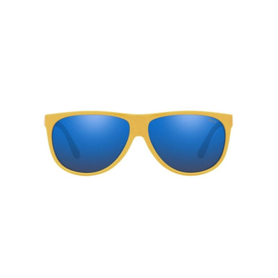 Lunettes de soleil en acétate jaune Ralph Lauren