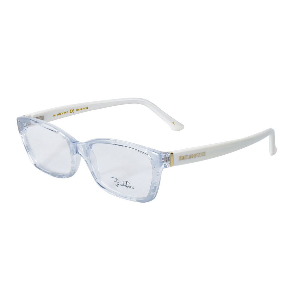 Montures en plastique transparent Emilio Pucci