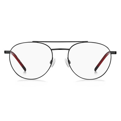 Montures en métal noir Hugo Boss