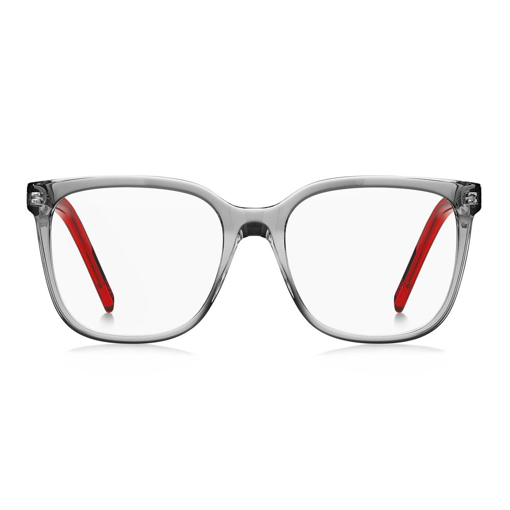 Montures en acétate gris Hugo Boss