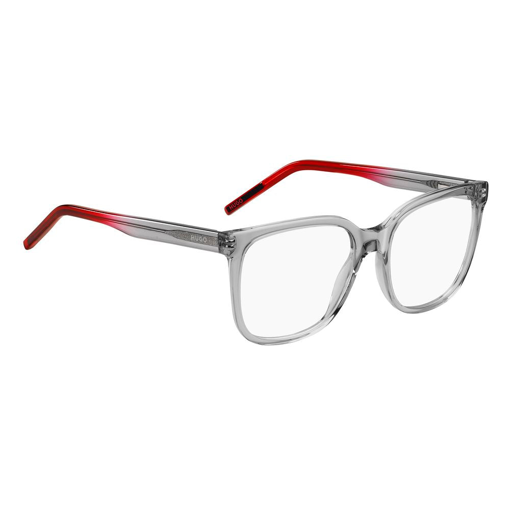 Montures en acétate gris Hugo Boss