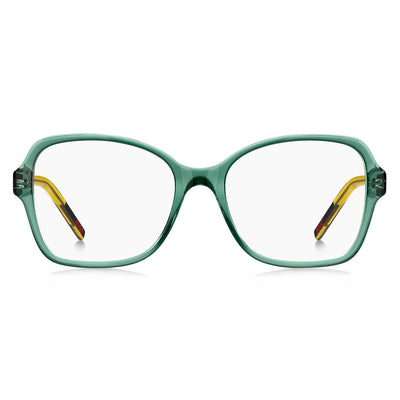 Montures en acétate vert Hugo Boss