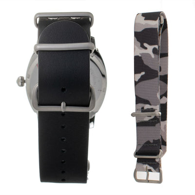 Montre Folli Follie en cuir noir