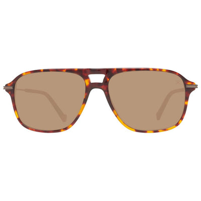 Lunettes de soleil Hackett en acétate marron
