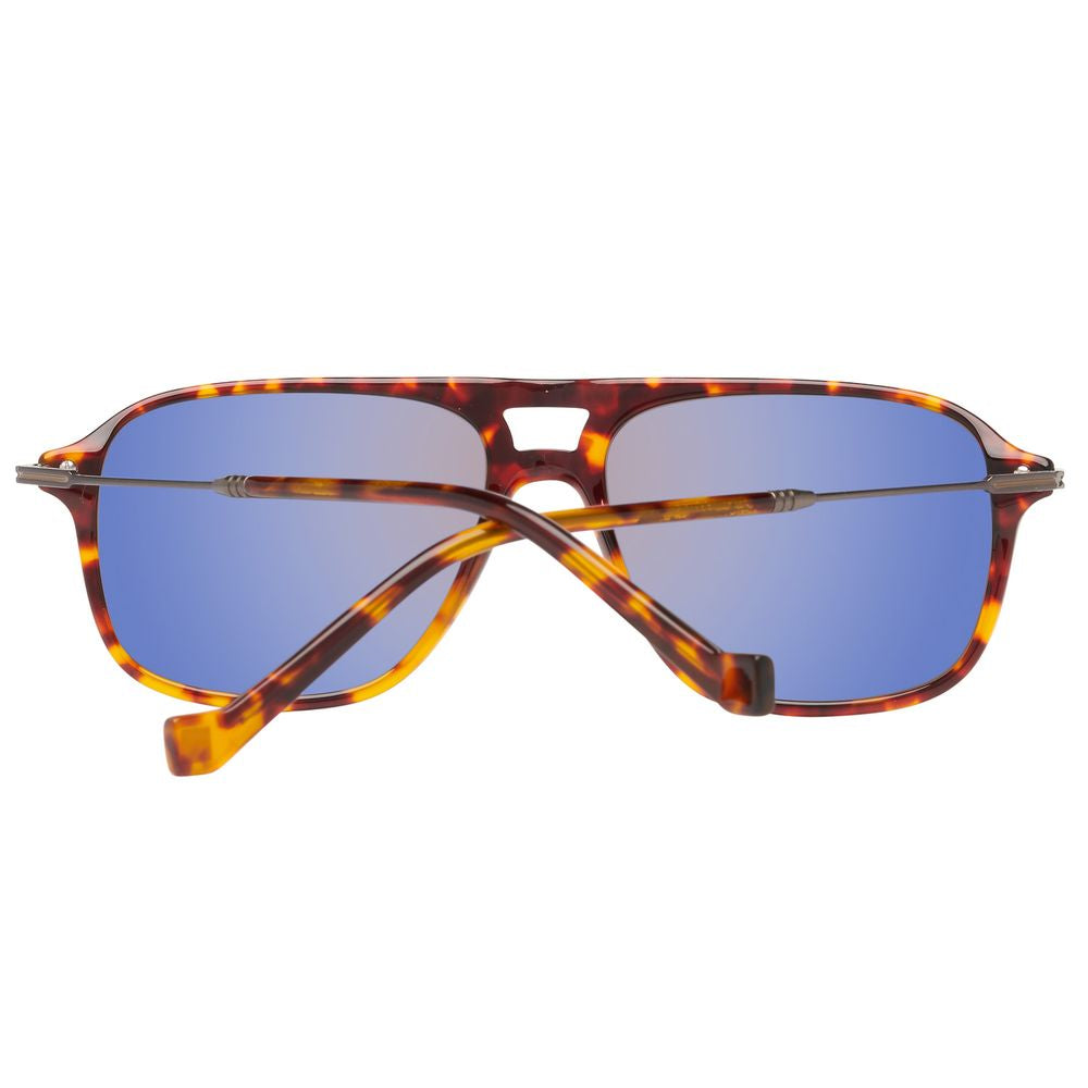 Lunettes de soleil Hackett en acétate marron