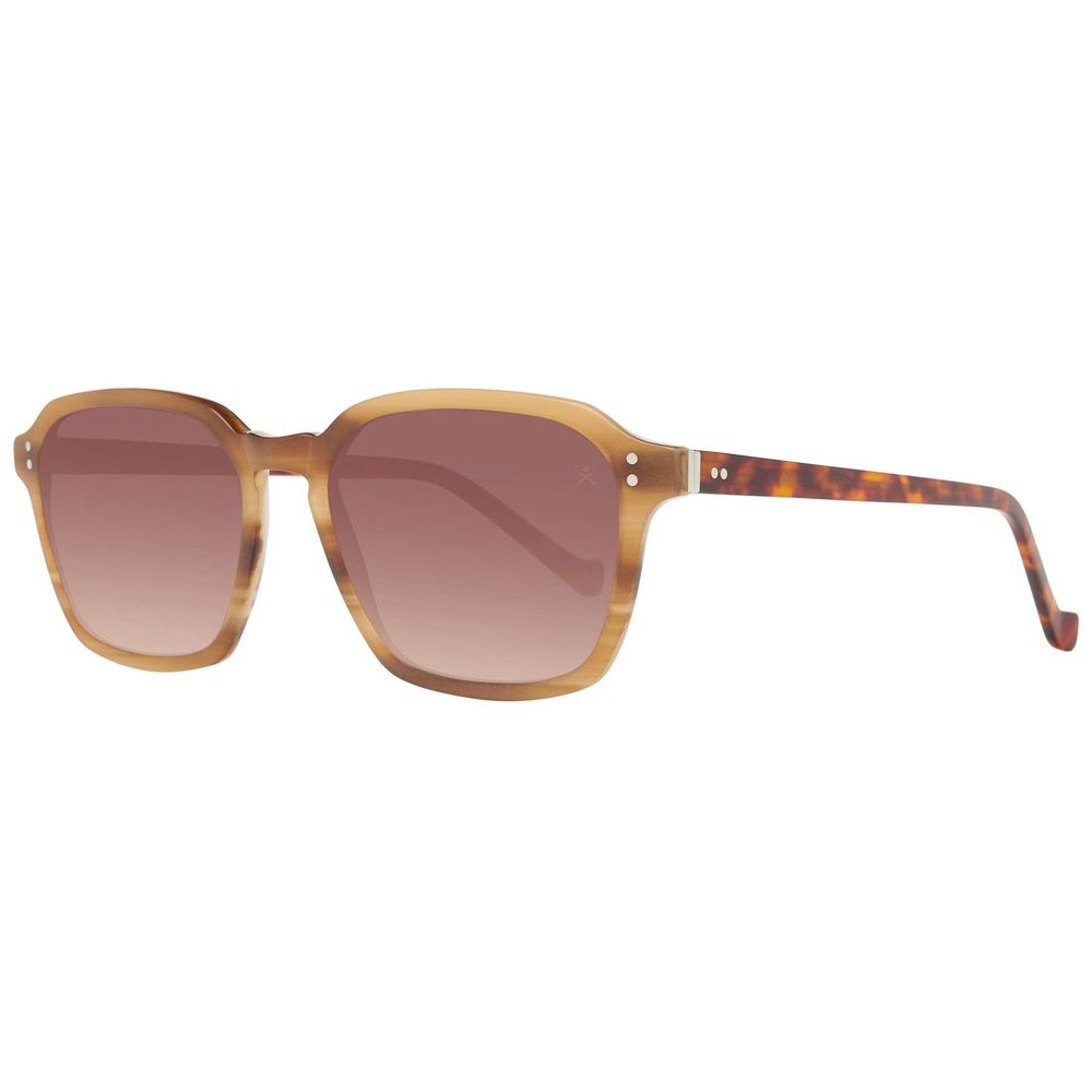 Lunettes de soleil Hackett en acétate marron