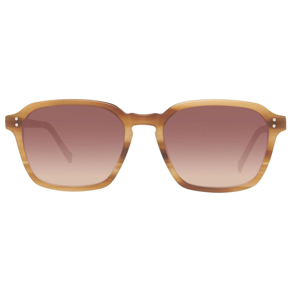 Lunettes de soleil Hackett en acétate marron
