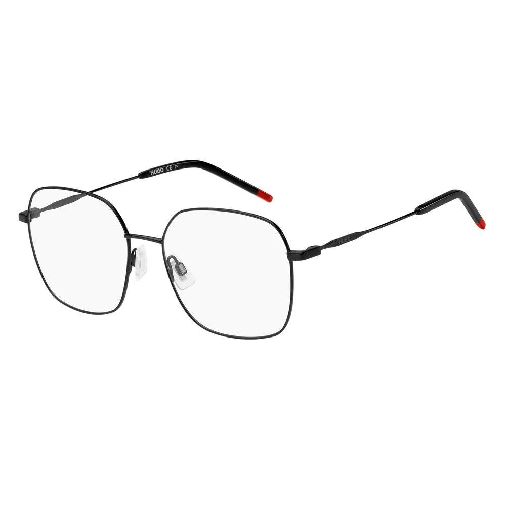 Montures en métal noir Hugo Boss