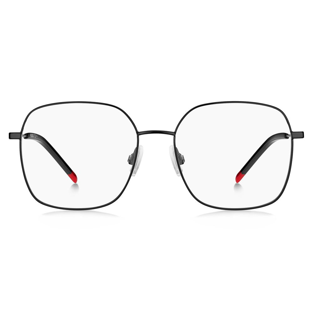 Montures en métal noir Hugo Boss