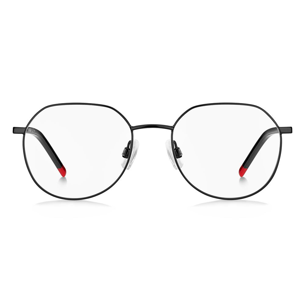 Montures en métal noir Hugo Boss
