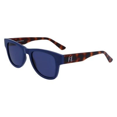 Karl Lagerfeld Blauwe Injected Zonnebril