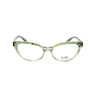 Montures en plastique vert Emilio Pucci