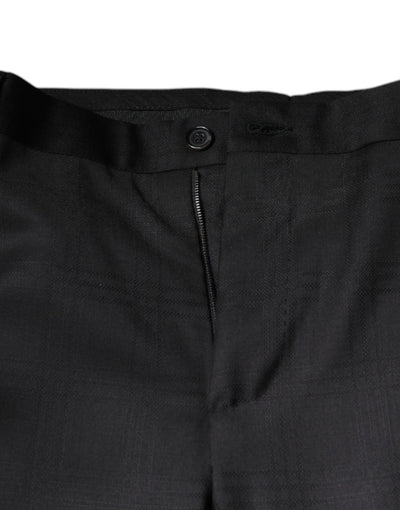 Costume formel simple boutonnage en laine noire Dolce &amp; Gabbana