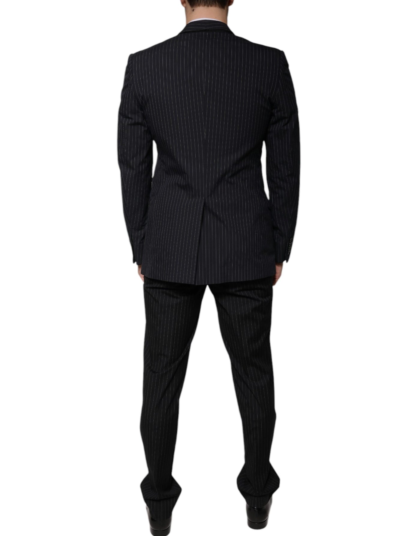 Costume formel à simple boutonnage et rayures noires Dolce &amp; Gabbana