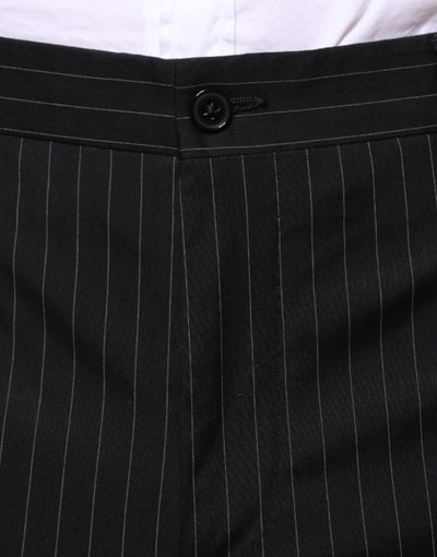 Costume formel à simple boutonnage et rayures noires Dolce &amp; Gabbana
