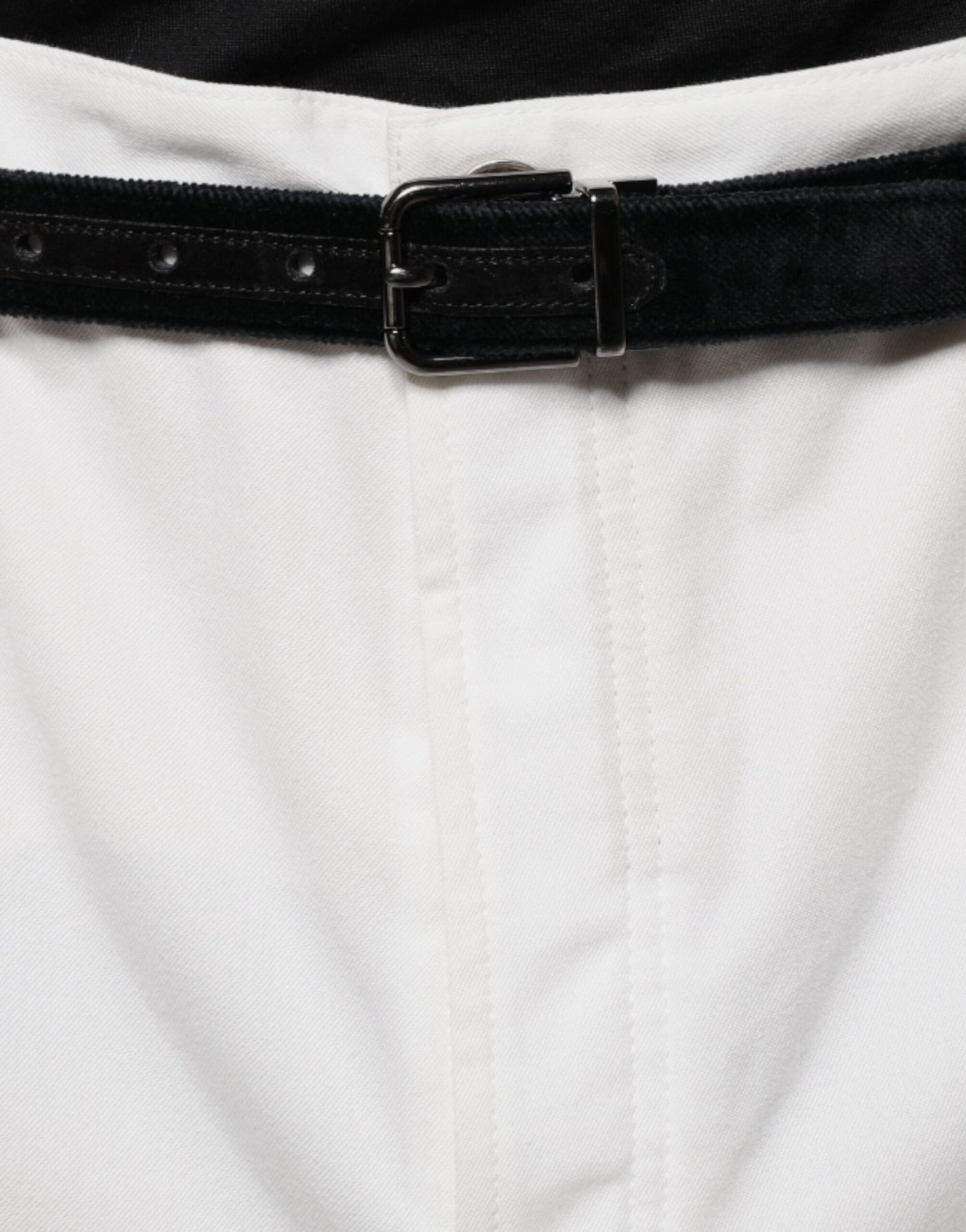 Brunello Cucinelli Witte Katoenen Herenkleding Broek met Toelopende Pijpen