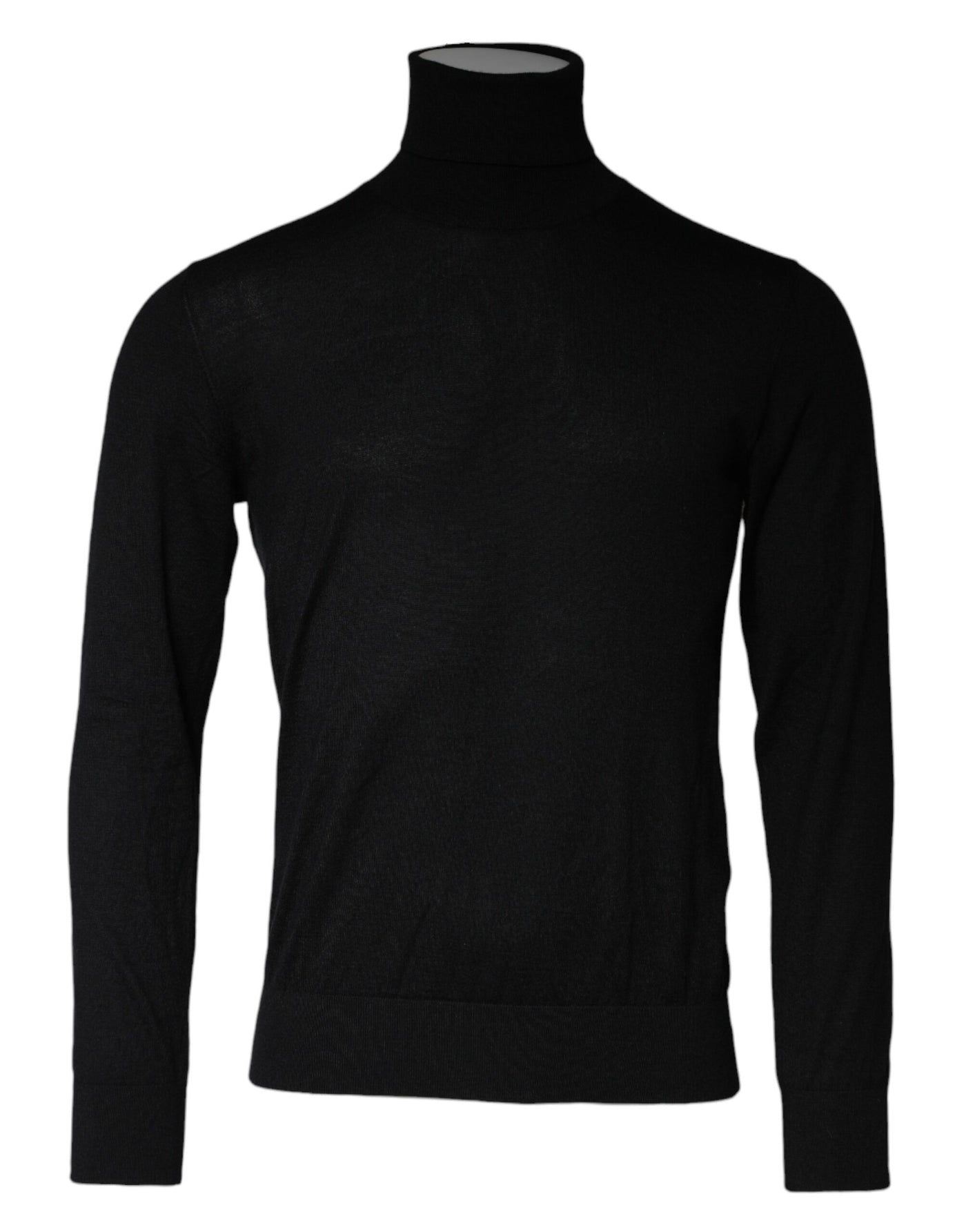 Dolce &amp; Gabbana Zwarte Coltrui met Lange Mouwen