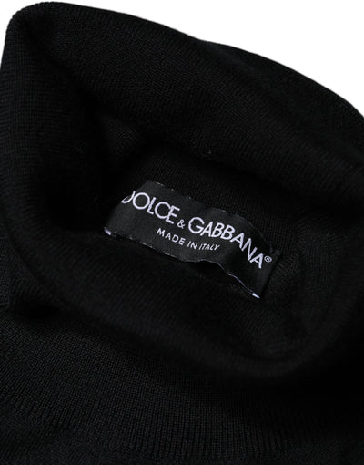 Dolce &amp; Gabbana Zwarte Coltrui met Lange Mouwen