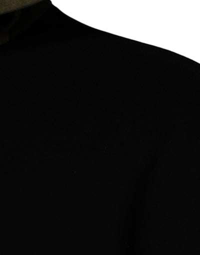Sweat-shirt à capuche camouflage noir Dolce &amp; Gabbana