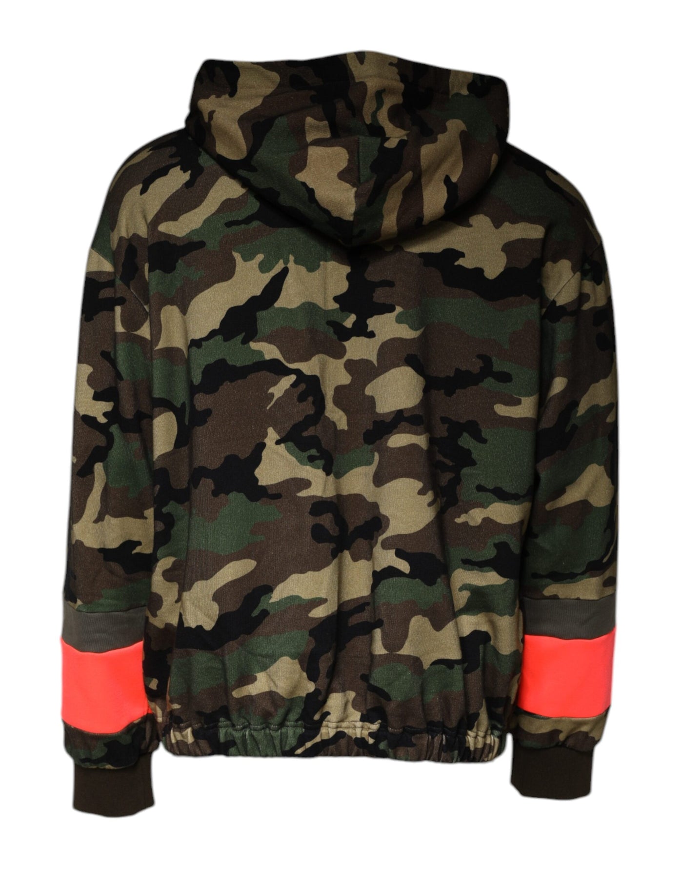 Sweat-shirt à capuche camouflage multicolore Dolce &amp; Gabbana pour homme