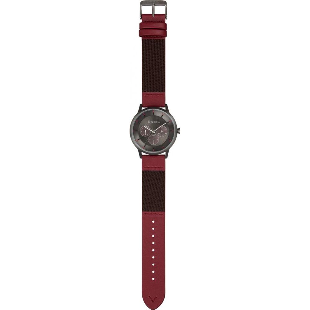 Montre Breil en tissu rouge