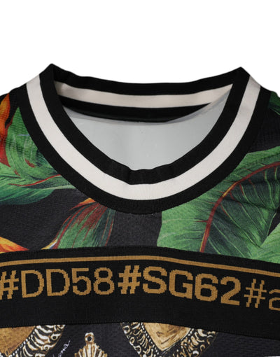 Dolce &amp; Gabbana Multicolor Tropisch Mouwloos Tank T-shirt