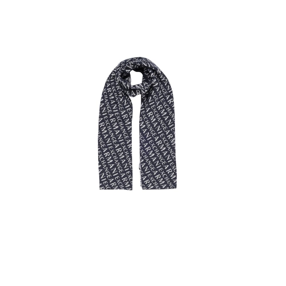 Armani Exchange Blauwe Polyamide Sjaal