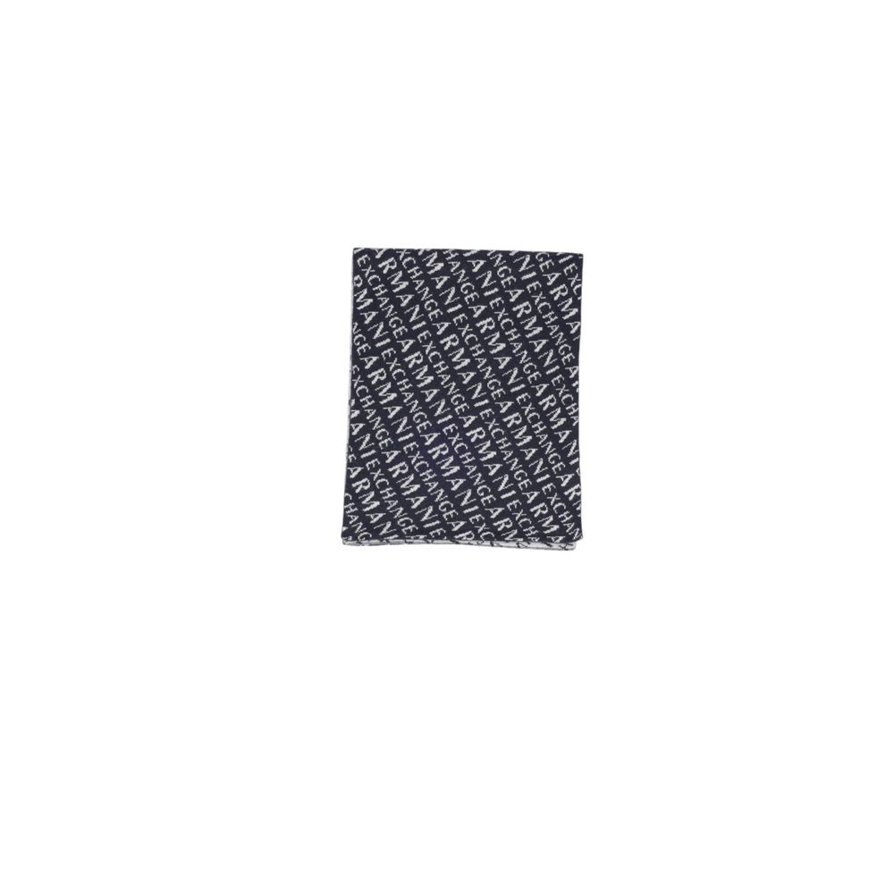 Armani Exchange Blauwe Polyamide Sjaal