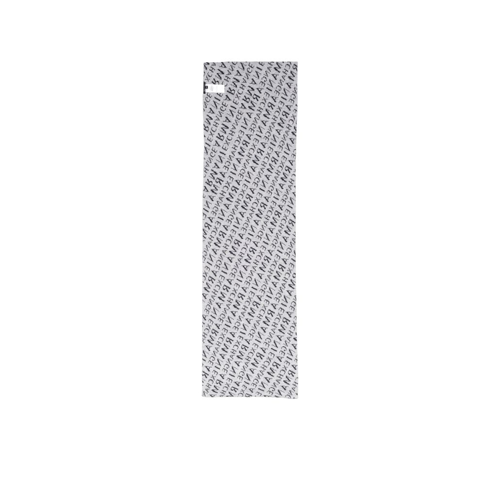 Armani Exchange Blauwe Polyamide Sjaal