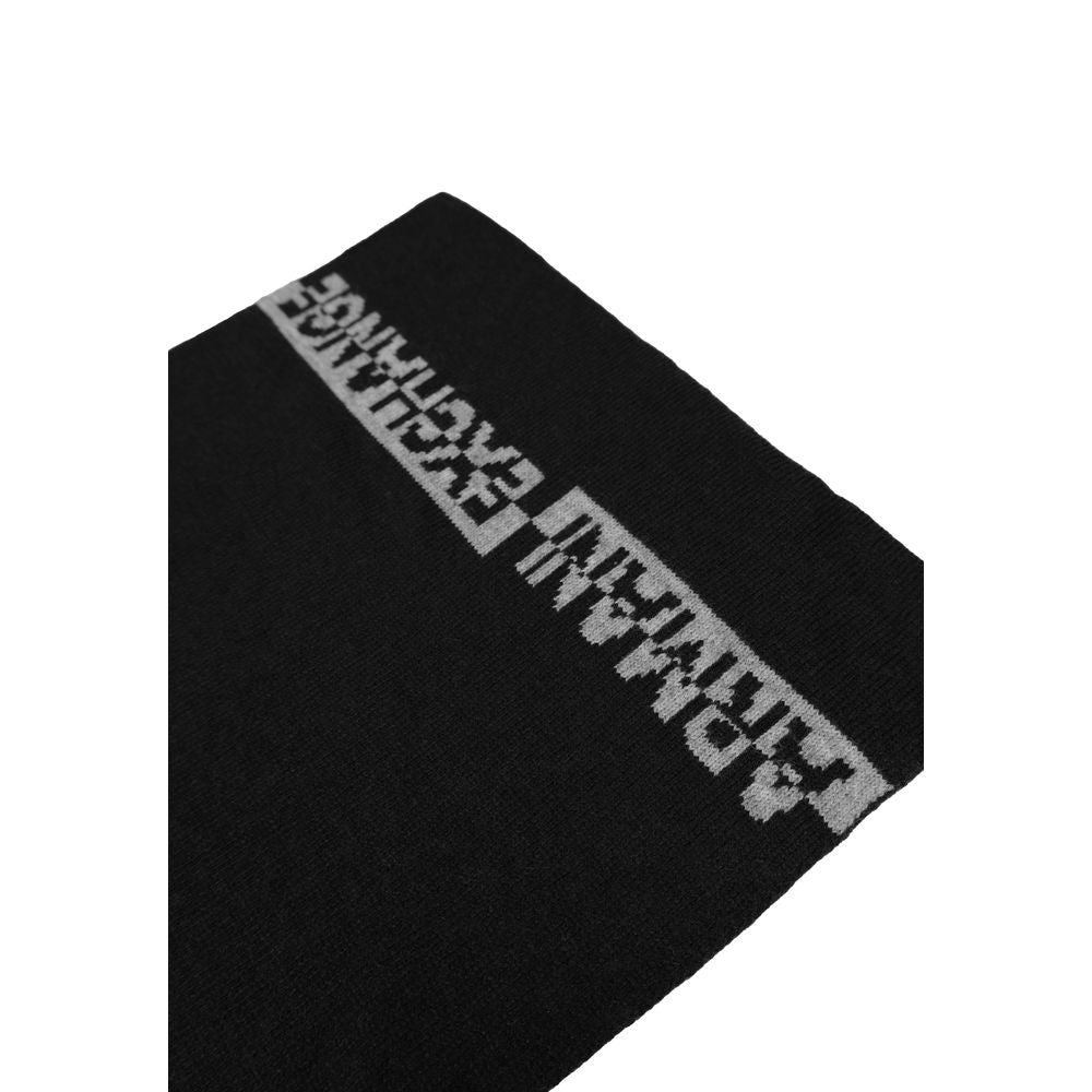 Armani Exchange Zwarte Polyamide Sjaal