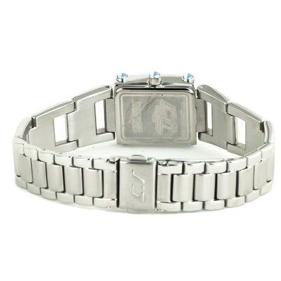 Chronotech Silver Stainless Steel Watch