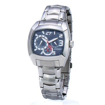 Montre Chronotech en acier inoxydable argenté