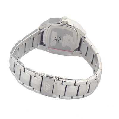Montre Chronotech en acier inoxydable argenté