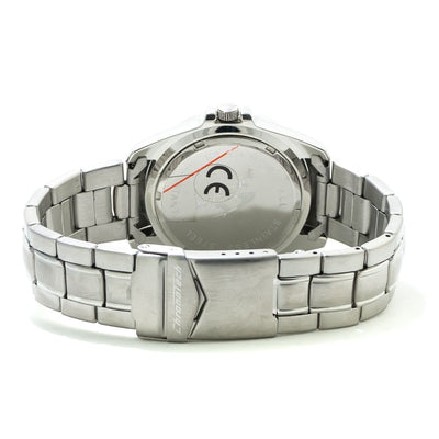 Montre Chronotech en acier inoxydable argenté