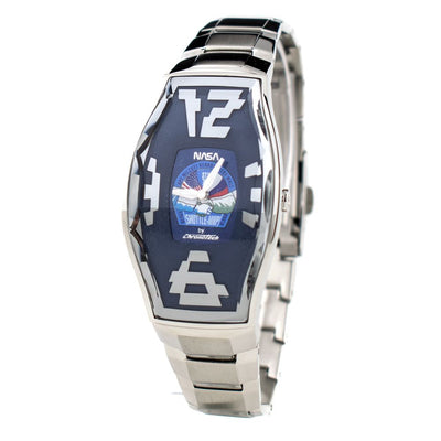 Montre Chronotech en acier inoxydable argenté