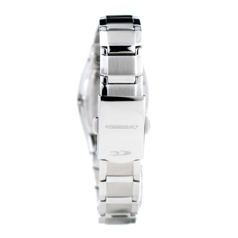 Montre Chronotech en acier inoxydable argenté