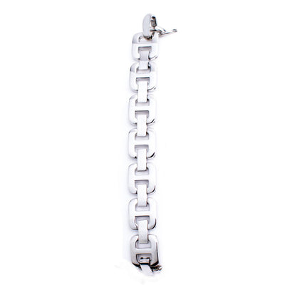 Chronotech Silver Stainless Steel Watch