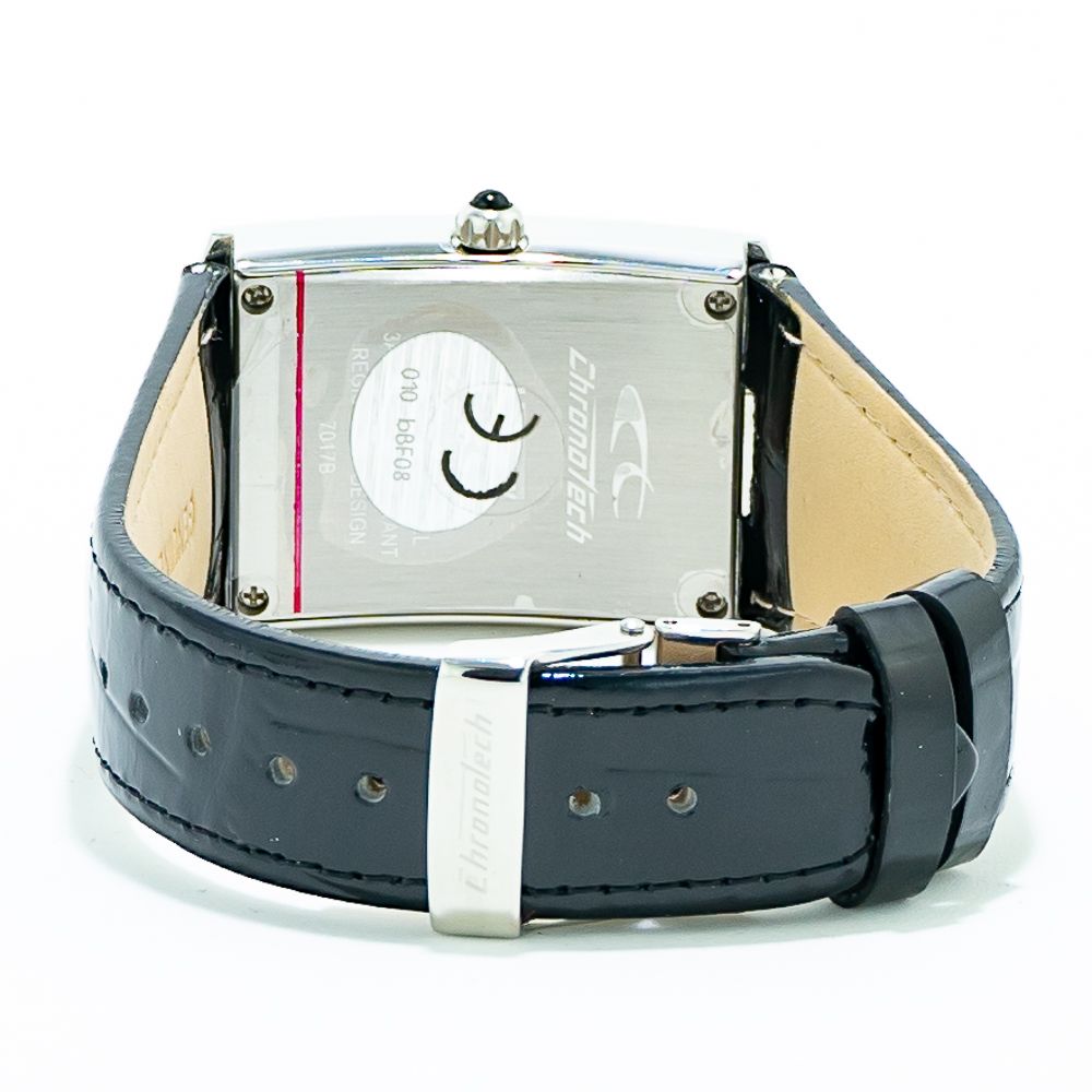 Chronotech Zilveren Roestvrijstalen Horloge