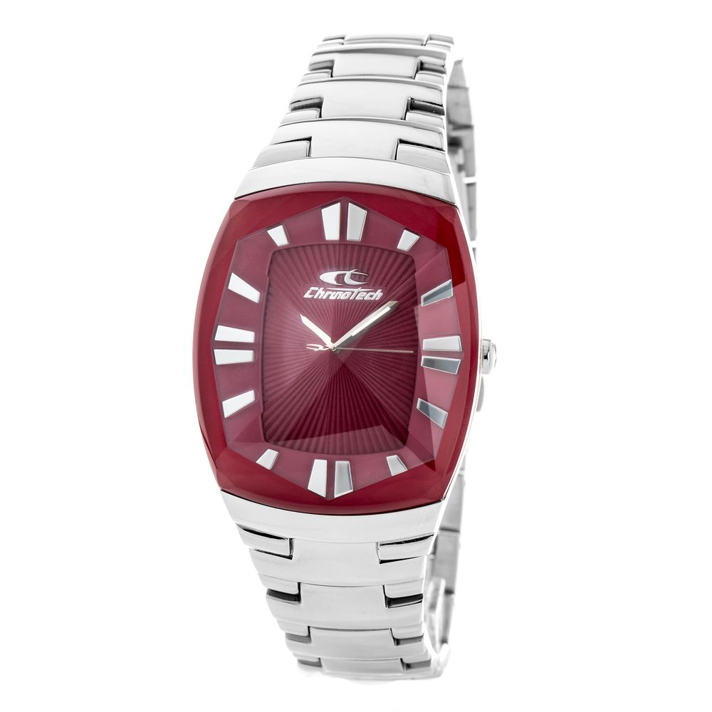 Chronotech Zilveren Roestvrijstalen Horloge
