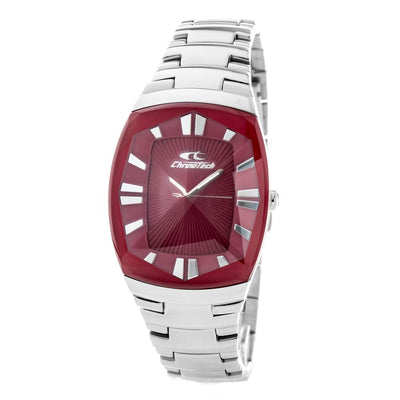 Chronotech Zilveren Roestvrijstalen Horloge