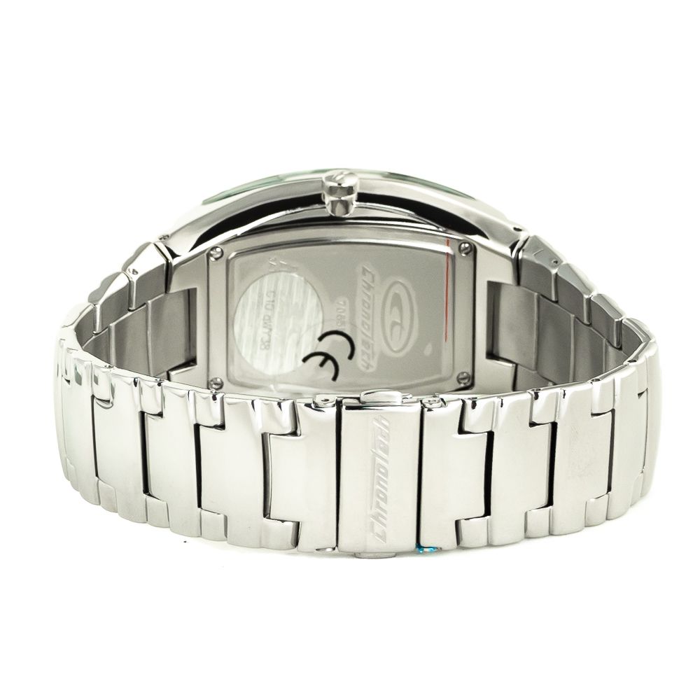 Montre Chronotech en acier inoxydable argenté