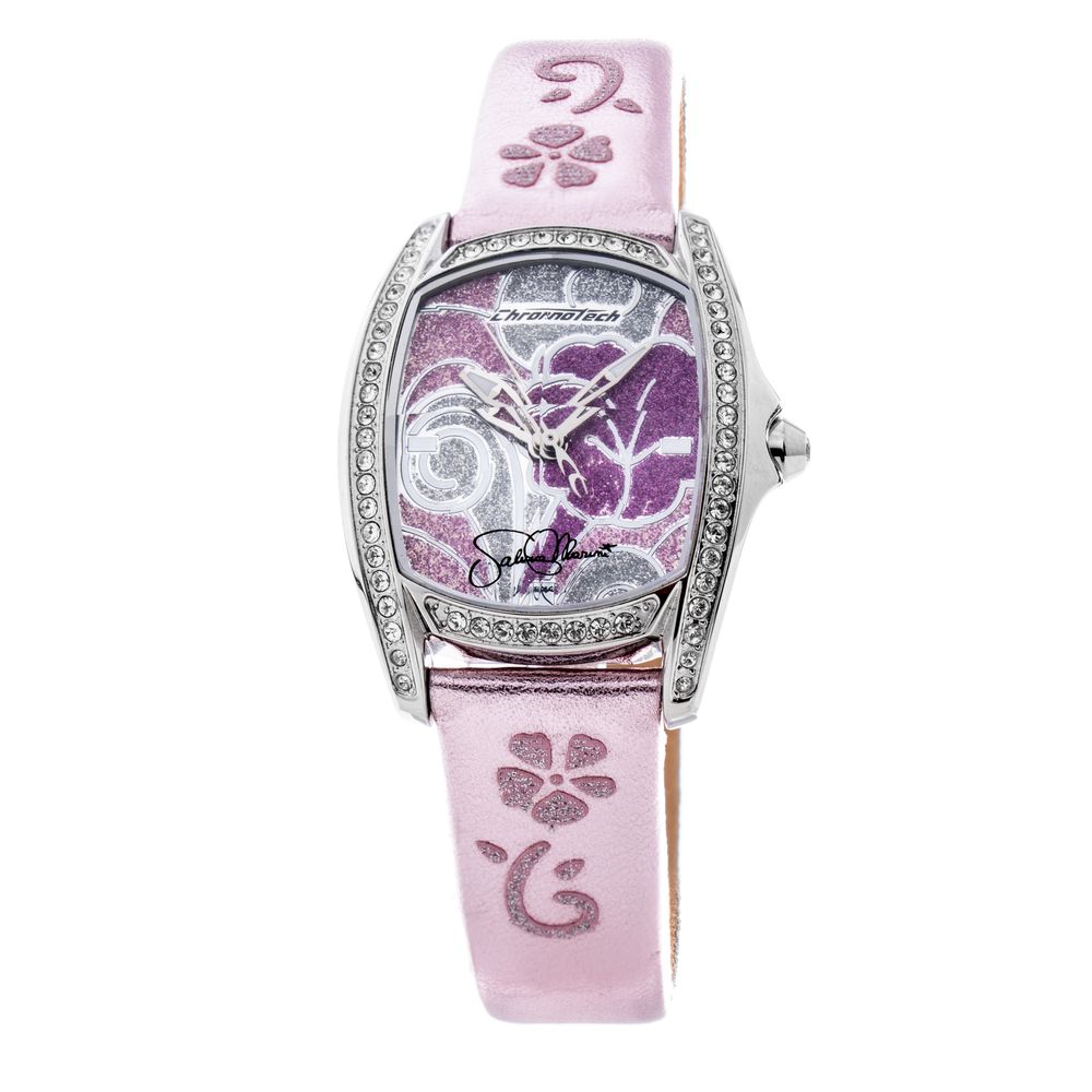 Chronotech Multicolor Leren Horloge