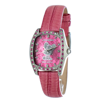 Chronotech Multicolor Leren Horloge
