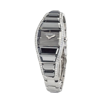 Chronotech Zilveren Roestvrijstalen Horloge
