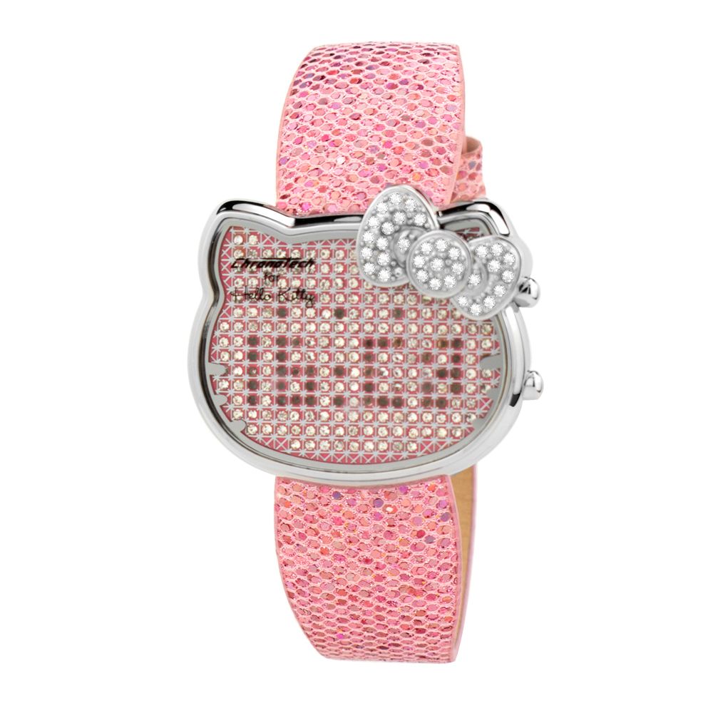 Chronotech Multicolor Leren Horloge
